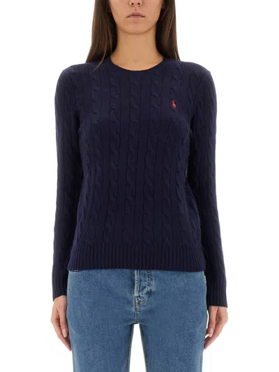 Polo Ralph Lauren Cable-knit In Blue