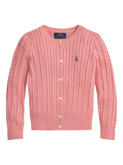 Polo Ralph Lauren Kids' Cable-knit Button-up Cardigan