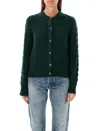 Polo Ralph Lauren Cable-knit Cardigan In Moss Agate
