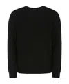 Polo Ralph Lauren Cable Knit Crew Neck Sweater In Black
