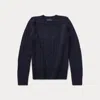 Polo Ralph Lauren Kids' Cable-knit Cashmere Sweater In Refined Navy