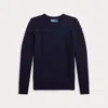 Polo Ralph Lauren Kids' Cable-knit Cashmere Sweater In Refined Navy