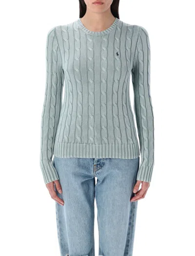 POLO RALPH LAUREN POLO RALPH LAUREN CABLE-KNIT COTTON CREWNECK JUMPER