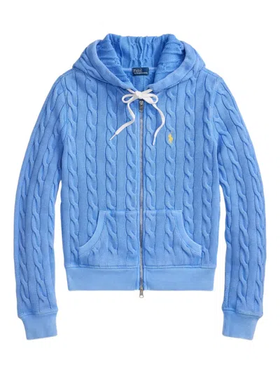 Polo Ralph Lauren Cable-knit Cotton Hoodie