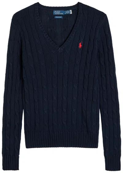 POLO RALPH LAUREN POLO RALPH LAUREN CABLE-KNIT COTTON JUMPER