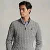 Polo Ralph Lauren Cable-knit Cotton Jumper In White