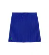 Polo Ralph Lauren Ralph Lauren Mini-cable Cotton Skirt In Blue