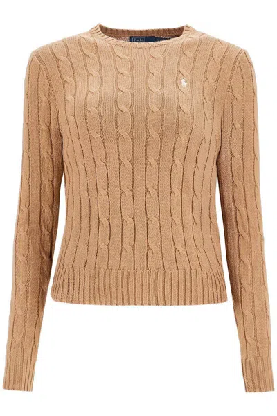 POLO RALPH LAUREN CABLE KNIT COTTON SWEATER