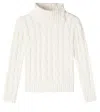 Polo Ralph Lauren Cable-knit Cotton Sweater In White