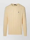 Polo Ralph Lauren Ralph Lauren Cable-knit Cotton Quarter-zip Sweater