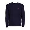 Polo Ralph Lauren Pony Sweater In Black