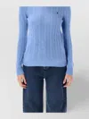 Polo Ralph Lauren Cable Knit Crewneck Sweater With Ribbed Trim