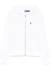 Polo Ralph Lauren Cable-knit Hooded Cardigan In White