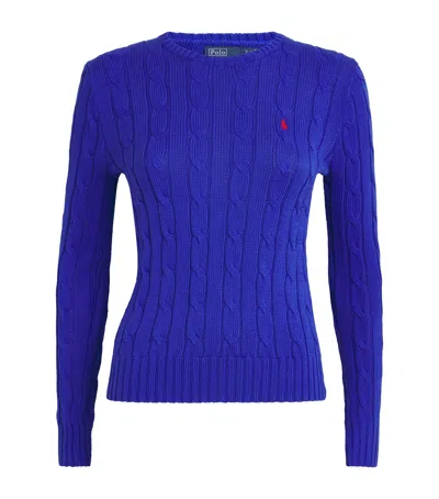 POLO RALPH LAUREN CABLE-KNIT JULIANNA SWEATER