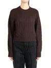 Polo Ralph Lauren Cable-knit Jumper In Brown
