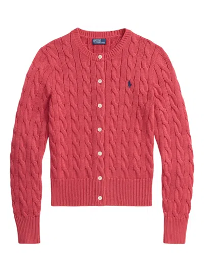 POLO RALPH LAUREN CABLE-KNIT LONG-SLEEVE CARDIGAN