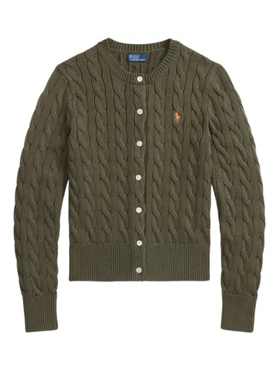 POLO RALPH LAUREN CABLE-KNIT LONG-SLEEVE CARDIGAN