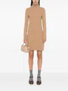 Polo Ralph Lauren Womens Collection Camel Melange Roll-neck Relaxed-fit Wool And Cashmere-blend Knit In Neutrals