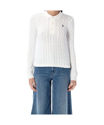 POLO RALPH LAUREN POLO RALPH LAUREN CABLE-KNIT POLO JUMPER