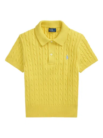 Polo Ralph Lauren Poloshirt Mit Zopfmuster