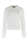 Polo Ralph Lauren White Cotton Polo Shirt In White