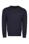 Polo Ralph Lauren Cable-knit Jumper Featuring Embroidered Logo