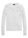 Polo Ralph Lauren Cable-knit Pullover In White