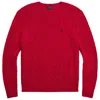 Polo Ralph Lauren Cable-knit Cotton Sweater In Red