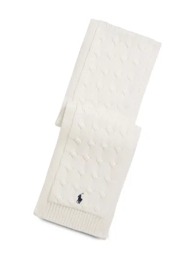 POLO RALPH LAUREN CABLE-KNIT SCARF