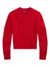 Polo Ralph Lauren Cable-knit Sweater In Red