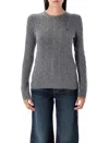Polo Ralph Lauren Grey Wool Blend Sweater In Gray