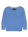 Polo Ralph Lauren Cable-knit Sweater In Blue