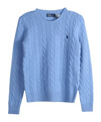 Polo Ralph Lauren Cable-knit Sweater In Blue