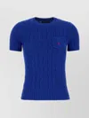 Polo Ralph Lauren Cable Knit Sweater Chest Pocket