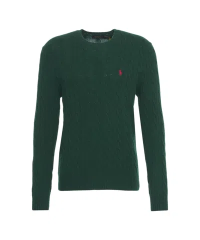 Polo Ralph Lauren Cable Knit Sweater In Green