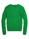 Polo Ralph Lauren Cable-knit Sweater In Green