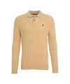 Polo Ralph Lauren Cable-knit Wool And Cashmere-blend Polo Jumper In Multi