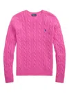 Polo Ralph Lauren Julianna Long Sleeve Pullover In Pink