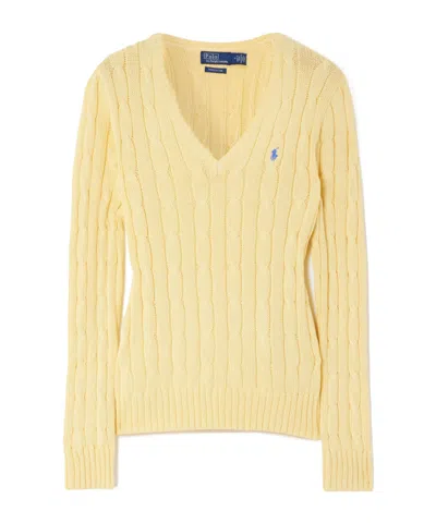 Polo Ralph Lauren Cable-knit V-neck Sweater
