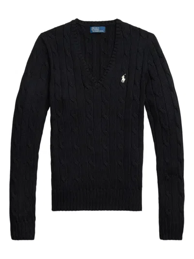 Polo Ralph Lauren Cable-knit V-neck Sweater