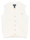 Polo Ralph Lauren Cable-knit Vest In White