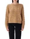 Polo Ralph Lauren Cable-knit Wool And Cashmere Jumper