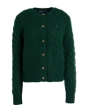 Polo Ralph Lauren Cable-knit Cardigan In Green