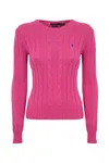 Polo Ralph Lauren Julianna Long Sleeve Pullover In Regatta Pink