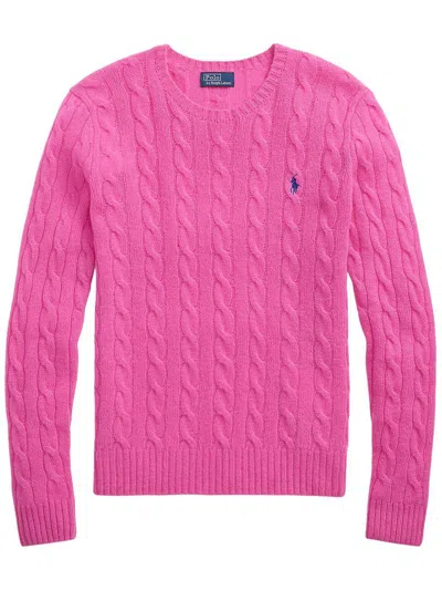 Polo Ralph Lauren Cable Wool And Cashmere Crewneck Jumper