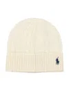 Polo Ralph Lauren Cable Wool-cashmere Beanie In Neutral
