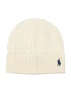 Polo Ralph Lauren Cable Wool-cashmere Beanie In White