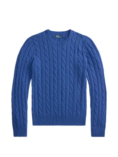 Polo Ralph Lauren Cable-knit Cashmere Sweater In Multi