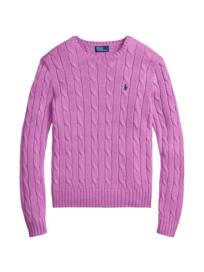 Polo Ralph Lauren Cable-knit Cotton Sweater In Multi