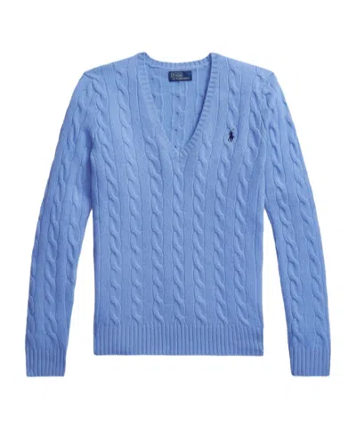 Polo Ralph Lauren Cable-knit Sweater In Blue